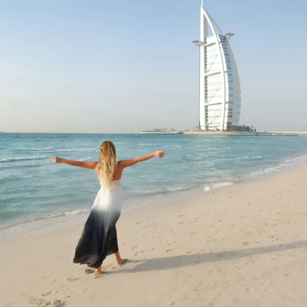 Woman in Dubai