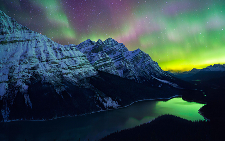 Cold Lake Alberta Northern Lights